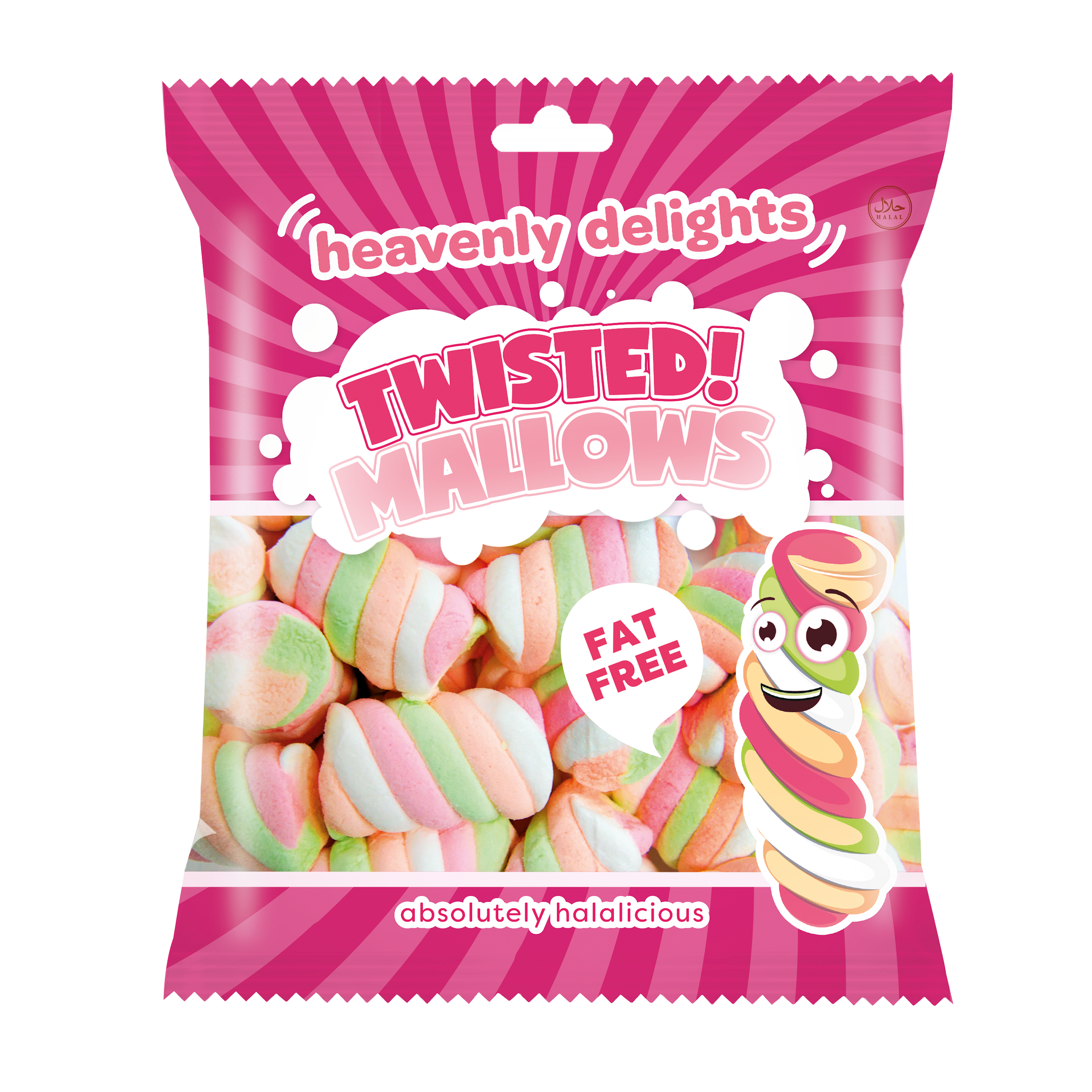 Twisted Mallows - 140g Bag – Heavenly Delights Halal Sweets