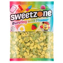 Sweetzone Apple & Custard Hearts 1Kg Bulk Bag