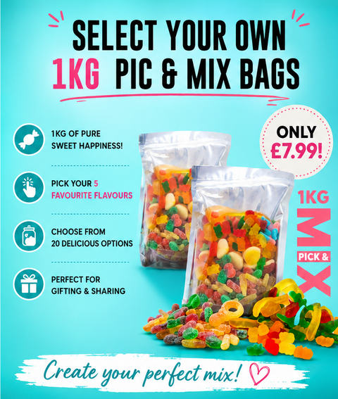 Select Your Own 1Kg Pic n Mix Bag