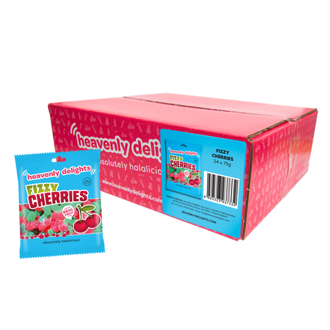 Fizzy Cherries - 24 x 70g Packs