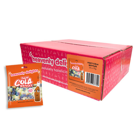 Fizzy Cola Bottles - 24 x 70g Packs