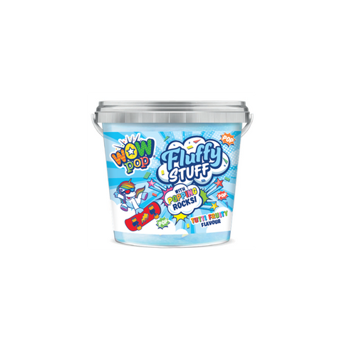 Wow Pop Candy Floss Fruity - 50g x 12 Tubs