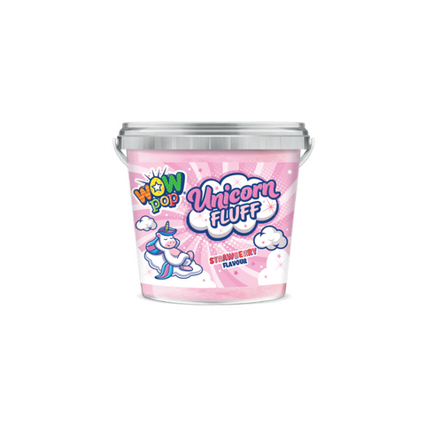 Wow Pop Candy Floss Strawberry - 50g x 12 Tubs