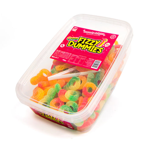 Fizzy Dummies - Box of 6 x 760g Tubs