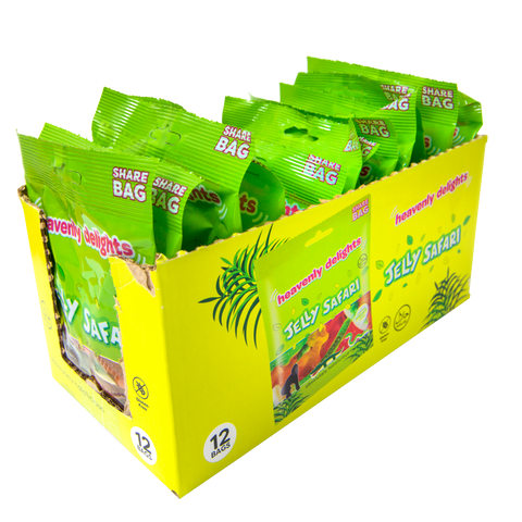 Jelly Safari - 12 x 140gr Share Bags