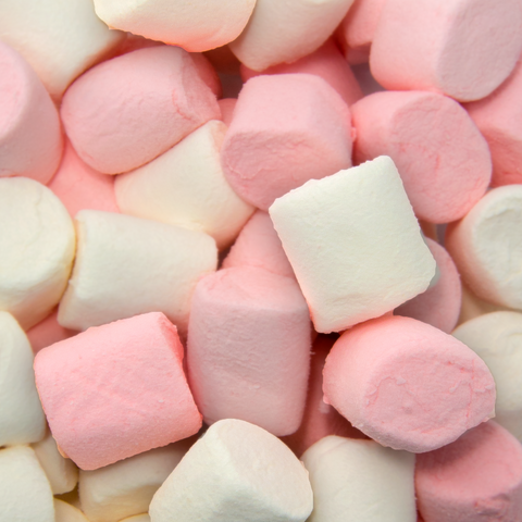 Pink & White Heavenly Mallows - 18 x 400g Bulk Bags