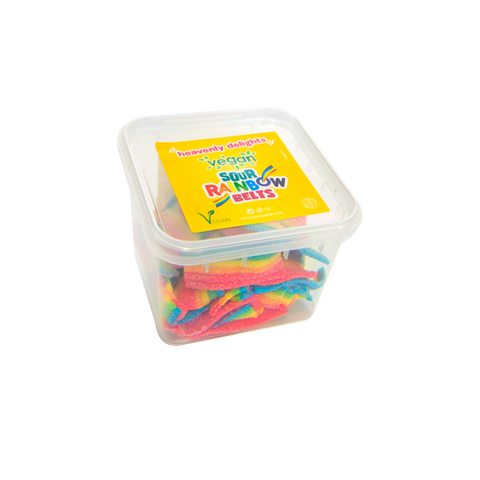 Sour Rainbow Belts - 140g Tub