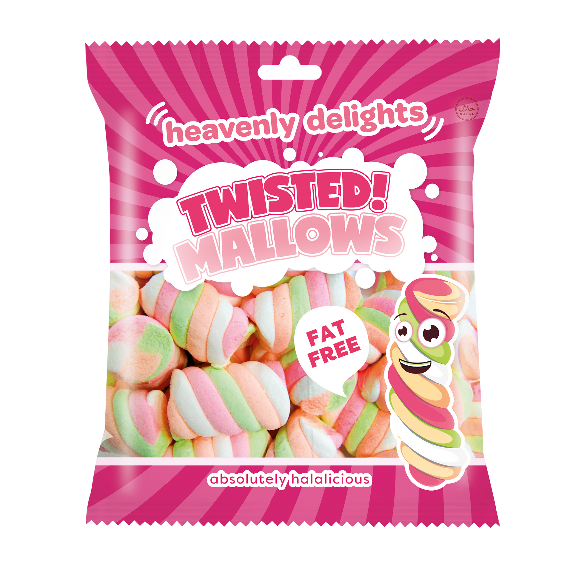 Twisted Mallows - 140g Bag – Heavenly Delights Halal Sweets