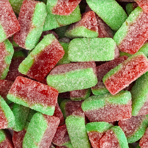 Sweetzone Fizzy Watermelon Slices - 1kg Bulk Bag