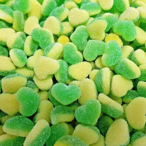 Sweetzone Apple & Custard Hearts - 1Kg Bulk Bag
