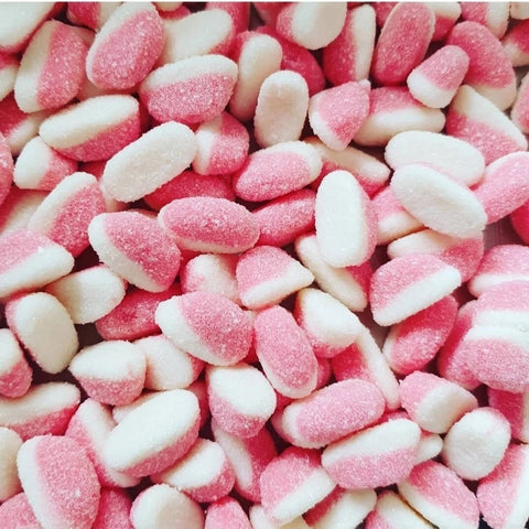 Sweetzone Fizzy Strawberry Puffs - 1Kg Bulk Bag