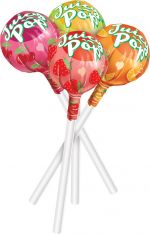 Juicy Pop Lollipops - Assorted Flavours 350g Jar