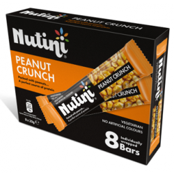 Nutini Peanut Crunch (8 Wrapped Bars)