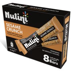 Nutini Sesame Crunch (8 Wrapped Bars)
