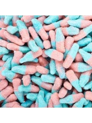 Sweetzone Fizzy Blue Bottles 1Kg Bulk Bag