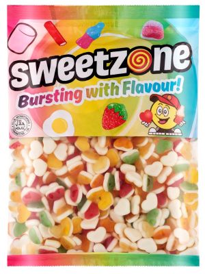 Sweetzone Fruity Hearts 1Kg Bulk Bag