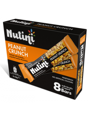 Nutini Peanut Crunch (8 Wrapped Bars)