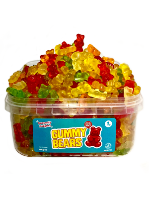 Gummy Bears, Tub of 475 pcs